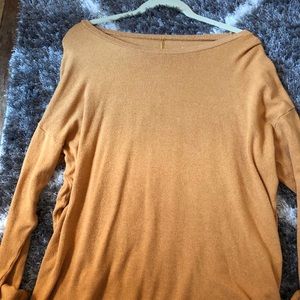 American eagle yellow sweater